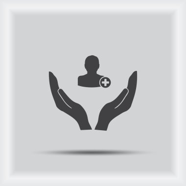 El simgesi. vektör simgesi