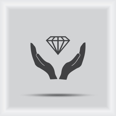 El simgesi. vektör simgesi