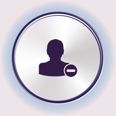 Kişi simgesi kaldırın. Düz tasarım stili