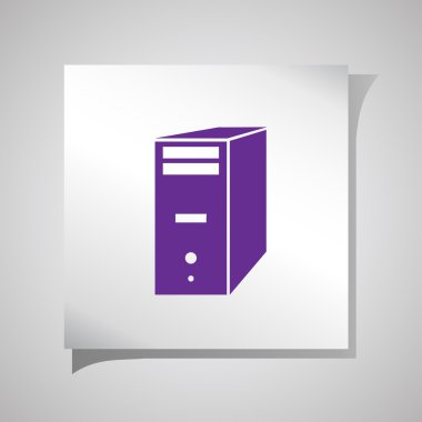 Bilgisayar simgesi düz tasarım