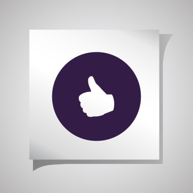 düz vektör iocn gibi