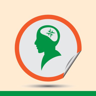 İnsanlar ikonu, vektör illüstrasyonu. Düz tasarım biçimi