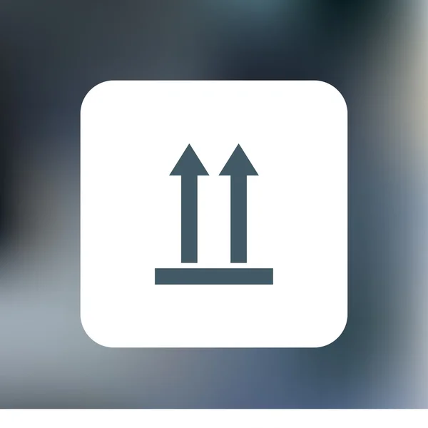 Arrow flat vector icon — Stock Vector