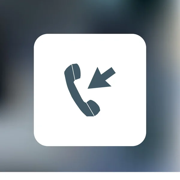 Telephone icons. Flat design — Stock Vector