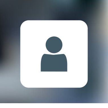 insanlar simgesi. düz vektör