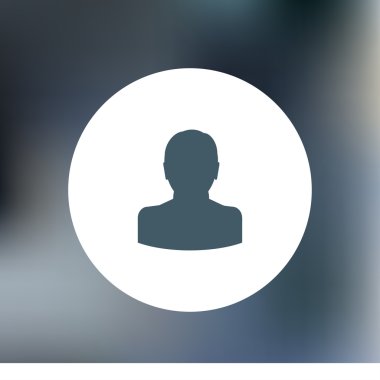 insanlar simgesi. düz vektör