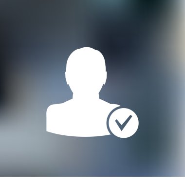 Arkadaş düz simgesi ekleme