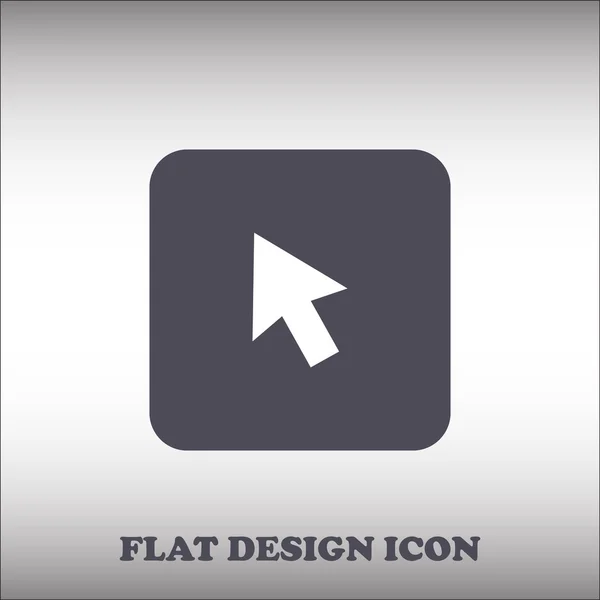 Flèche icône d'illustration premium, isolé — Image vectorielle