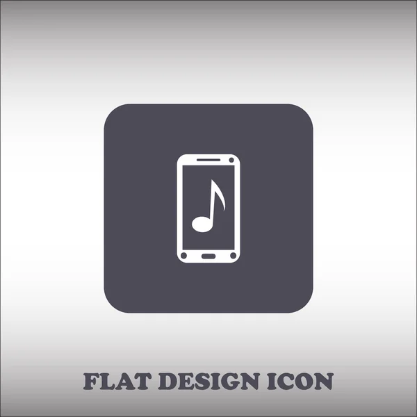 Phone icon, vector illustration — Stock Vector