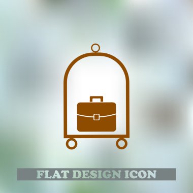 Bagaj düz simgesinin resmi