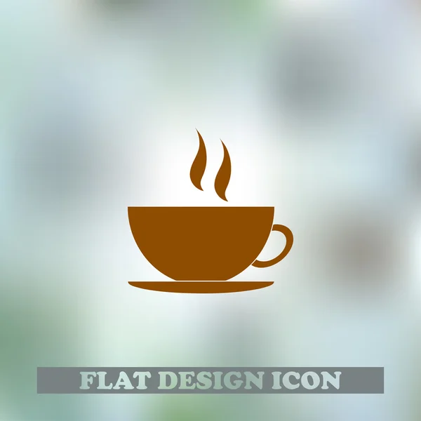 Cocktail tasse icône vectorielle — Image vectorielle