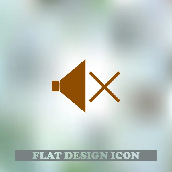 Icona del diffusore, illustrazione vettoriale. stile design piatto. — Vettoriale Stock