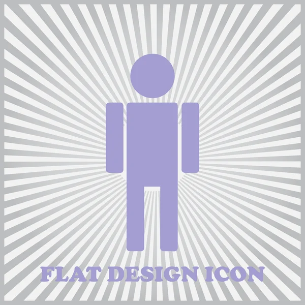 Business man vector silhouette — Stock Vector