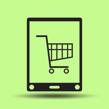 telefon simgesi, vektör illüstrasyonu