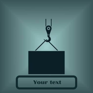 Çalışma kutsal kişilerin resmi, vektör çizim vinç