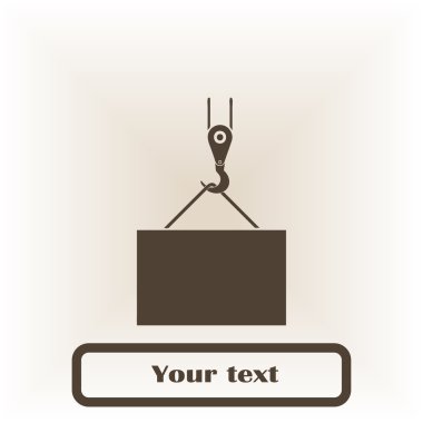 Çalışma kutsal kişilerin resmi, vektör çizim vinç