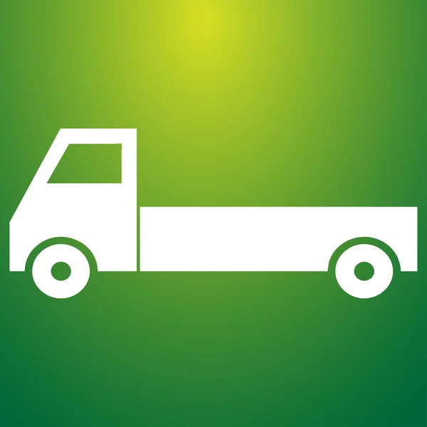Ícone de vetor plano de caminhão —  Vetores de Stock