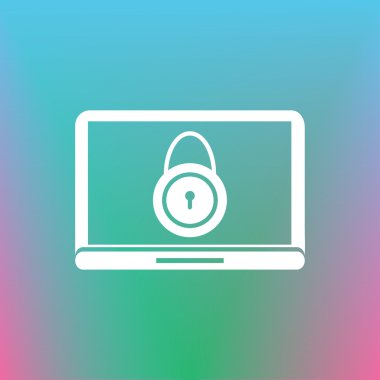 dizüstü vektör web simgesi