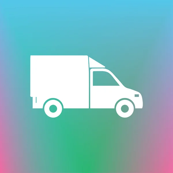 Εικονίδιο web διάνυσμα φορτηγών — Διανυσματικό Αρχείο