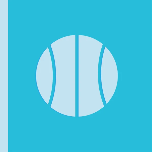Světlé plakát ilustrace sport basketboll — Stockový vektor