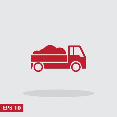 Büyük araba web tasarım simgesi