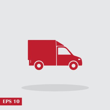 Büyük araba web tasarım simgesi