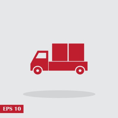 Büyük araba web tasarım simgesi