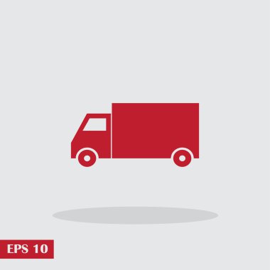 Büyük araba web tasarım simgesi