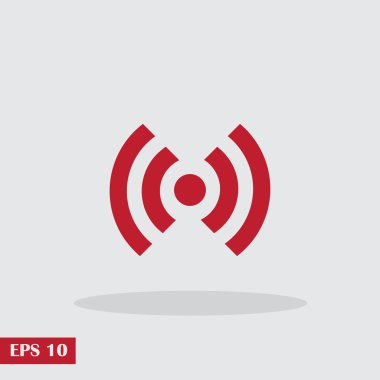 RSS simgesi. Düz tasarım