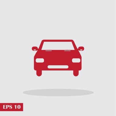 Araba simgesi web tasarım