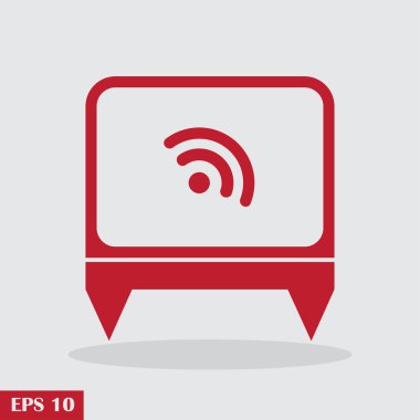 RSS simgesi. Web Tasarım