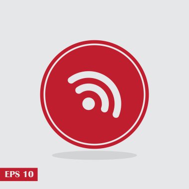 RSS simgesi. Web Tasarım