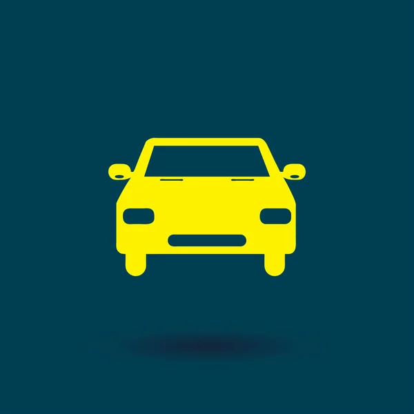 Car vector web icon — Stock Vector