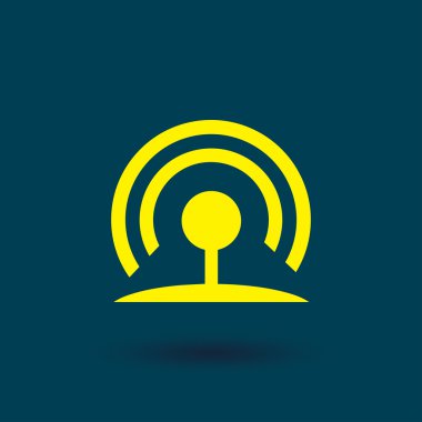 WiFi web vektör simgesi