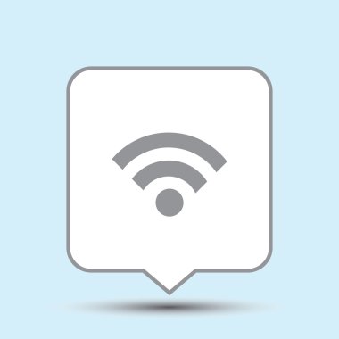 WiFi web vektör simgesi