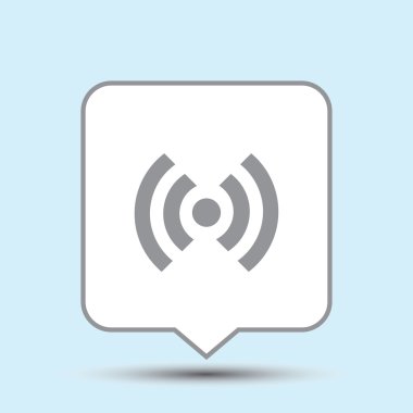 WiFi web vektör simgesi