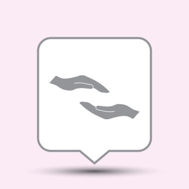 Eller simgesini. Web Tasarım