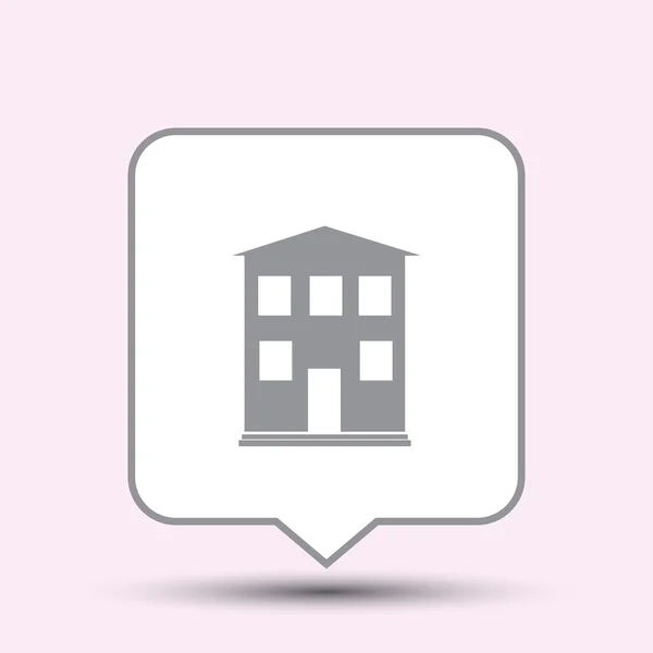 Home-Symbol. Webdesign — Stockvektor