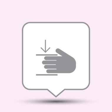 Eller simgesini. Web Tasarım