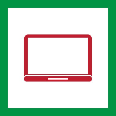 dizüstü bilgisayar simgesi. Web Tasarım