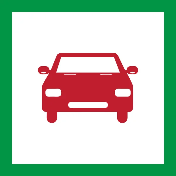 Icono del coche. diseño web — Vector de stock