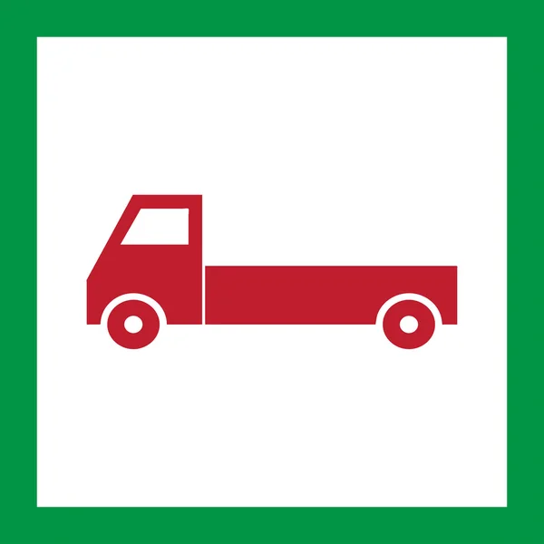 Ícone do vector web de camiões —  Vetores de Stock