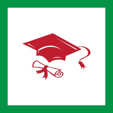 Cap web vektör simgesi