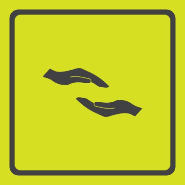 Yardım el web simgesi.