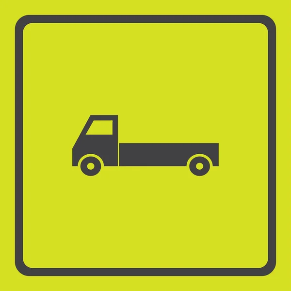 Ícone do vector web de camiões — Vetor de Stock