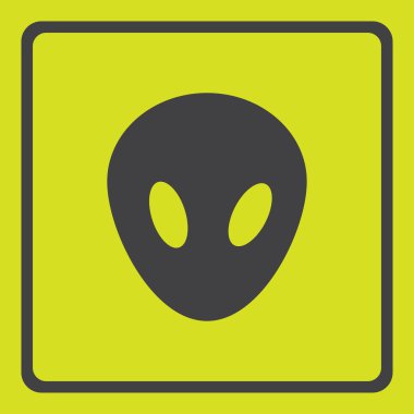 Kafatası web vektör simgesi