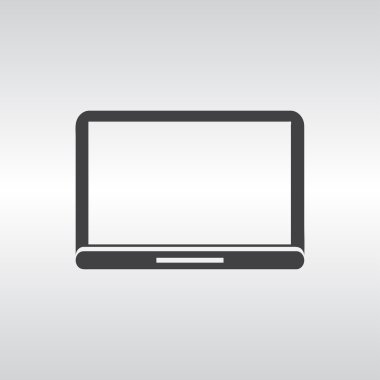 dizüstü bilgisayar simgesi. Web Tasarım