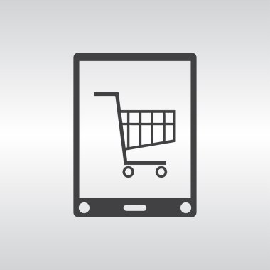 Telefon ikonu, vektör illüstrasyonu. düz tasarım biçimi.