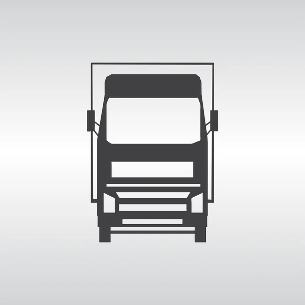 Lorry web vector icon — Stock Vector