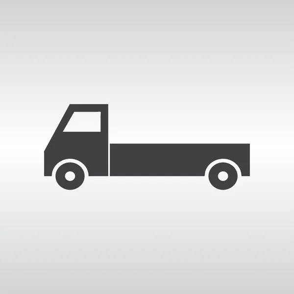 Lorry web vector icon — Stock Vector